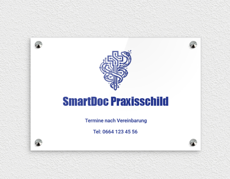 Praxisschild